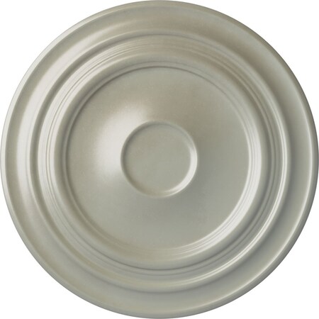 Ekena Millwork Giana Ceiling Medallion (Fits Canopies up to 7 7/8"), Hand-Painted Flash Copper, 32 5/8"OD x 1 1/2"P CM32GIFCS